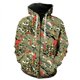 thumbnail image 3 of Sudadera con capucha y cremallera con estampado 3D de leopardo para hombre, estilo Harajuku, con estampado de piel de animal, de manga larga, estilo urbano, holgada, para primavera, 3 of 5