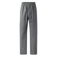 thumbnail image 4 of Vedolay Mens Sweatpants Comfy Drawstring Pants Loose Cargo Pants with Pockets Dark Gray,3XL, 4 of 5