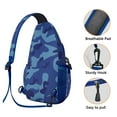 thumbnail image 3 of Military Camouflage Sling Bag for Men & Women - Tactical Army Crossbody Chest Bag with Anti-Theft Design - Spacious & Organized Travel Daypack for Hiking, Biking, Outdoor Adventures, 3 of 6