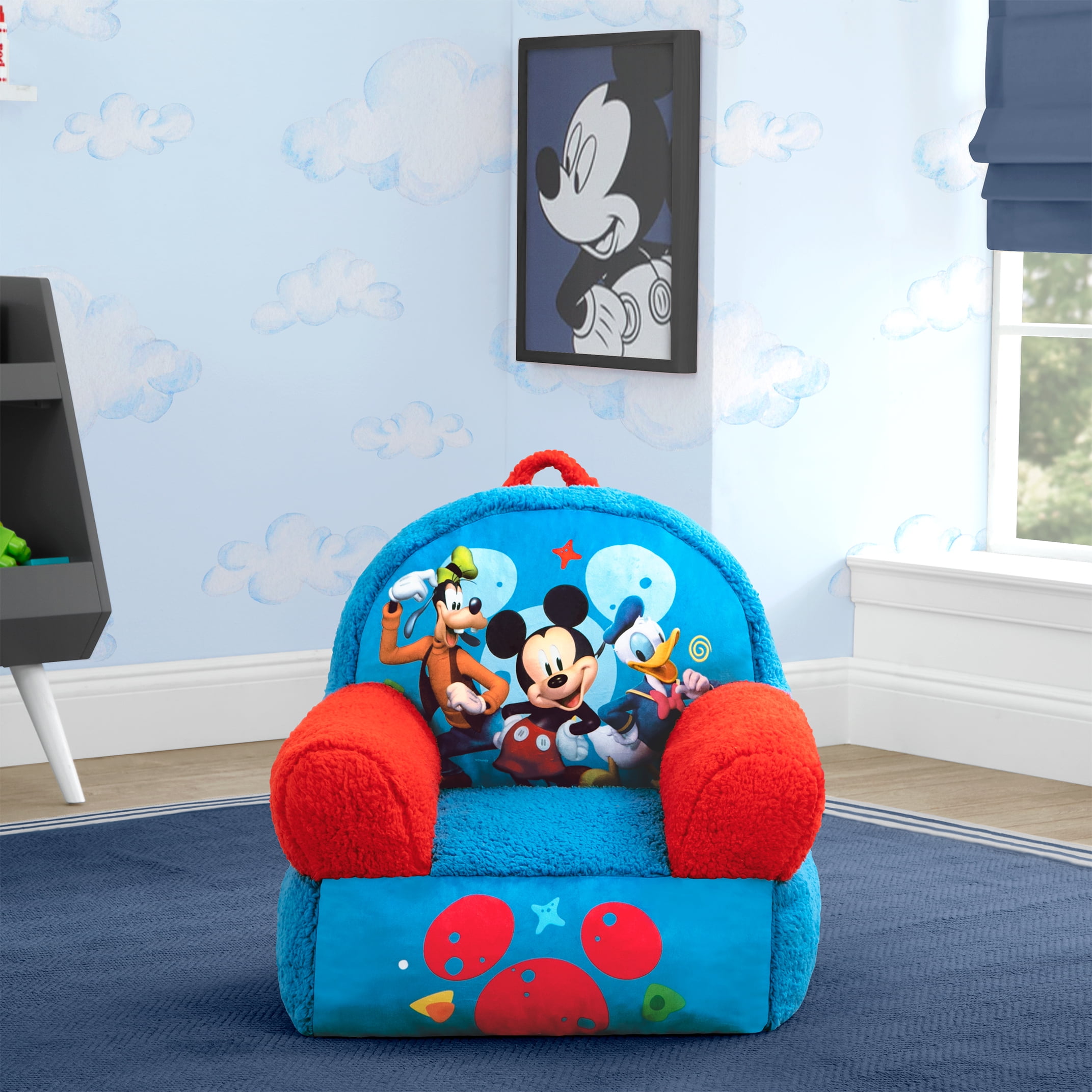 Mickey Mouse Cozee Buddy Chair by Delta Children, Blue