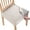 Beige, variant on Imountek Stretch Dining Chair Slipcovers for Armless Chairs, 4Pack Waterproof Washable Jacquard Seat Covers, Beige