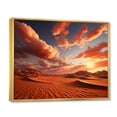 thumbnail image 2 of Designart "Dreams Sahara African Wall art III" African Floater Framed Wall Decor, 2 of 7