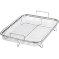 thumbnail image 1 of Panier en Maille en Acier Inoxydable pour Cuisson Faible en Gras au Four, 1 of 5