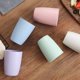 thumbnail image 2 of Vaso de paja de trigo Healthy Cups, libre de BPA y seguro para todas las edades, indestructible y reutilizable para divertirse al aire libre, ahorra espacio en 5 hermosos colores, 2 of 7