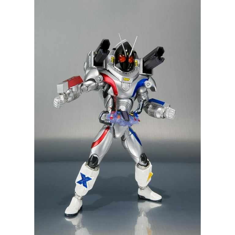 Bandai S.I.C. Kamen Rider Fourze Rocket States Action Figure - 7.5 Inch Pre-Painted PVC & ABS