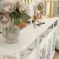 thumbnail image 5 of MONSLIPA Accent Cabinet with Drawers, Wooden Mirrored Buffet and Sideboard for Living Room, 5 of 7