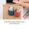 thumbnail image 4 of tamizeot 2 Pieces Air Conditioning Remote Control Storage Box Small Size Organization Container Plastic Phone Holder Organizer Case Blue, 4 of 6