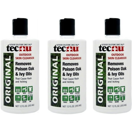 Tecnu Original Outdoor Skin Cleanser - 12 oz, Pack of 3