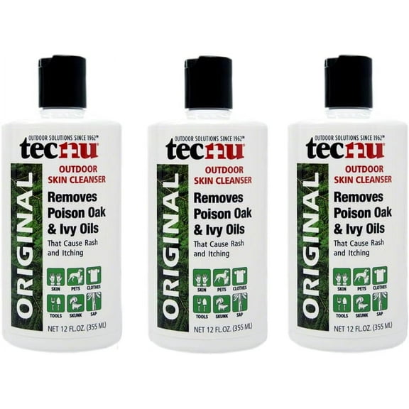 Tecnu Original Outdoor Skin Cleanser - 12 oz, Pack of 3