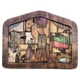 thumbnail image 2 of Nativity Puzzle With Wood Burned Design,Wooden Jesus Puzzle Game Nativity Set, 2 of 8