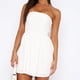 thumbnail image 3 of Vestido Mujer Ajustado Holgado Color Sólido Sin Mangas Traje Diario Kuymtek Blanco T XL para Mujer, 3 of 6