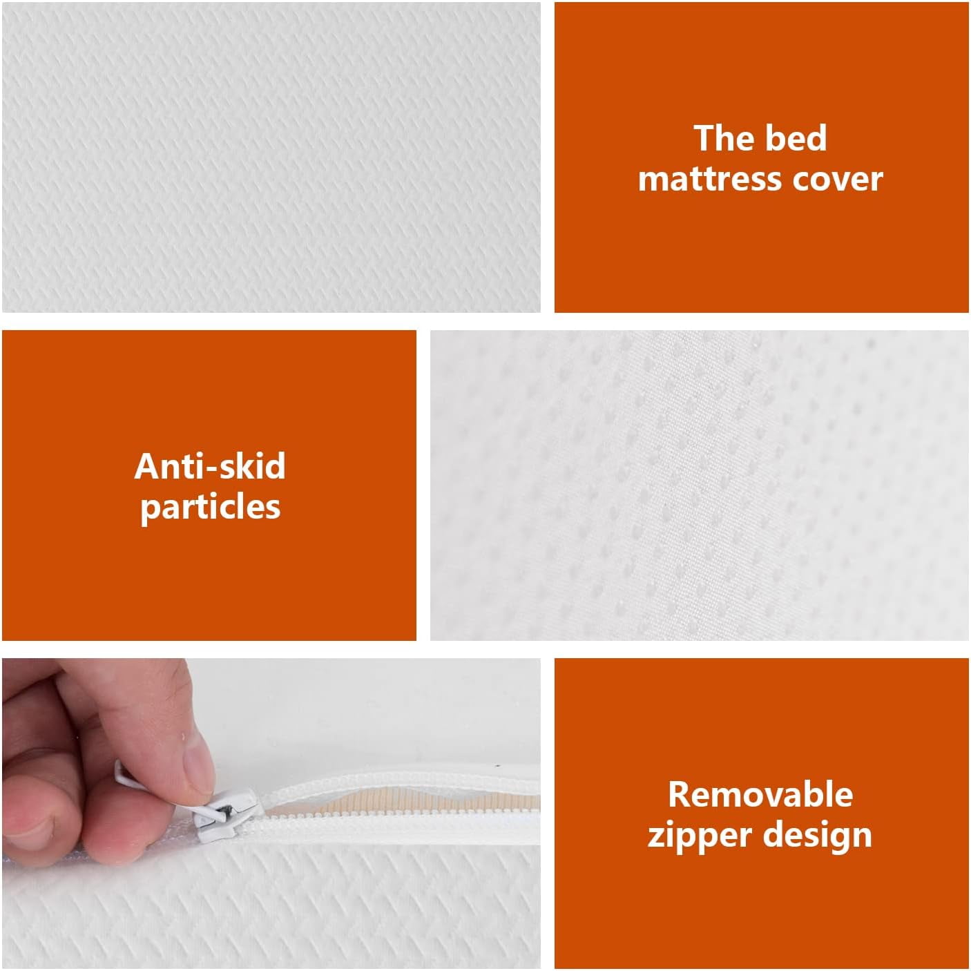 5 Inch Base Foam Mattress Medium Firm Mattresses CertiPUR-US Certified Bed-in-a-Box Pressure Relieving Twin Size,White