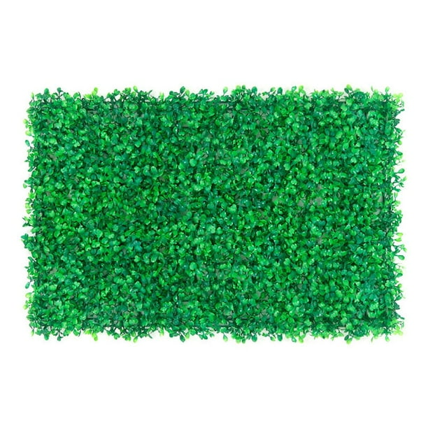 Simulación de plantas verdes artificiales, césped verde, decoración de paredes para hoteles, cafeterías y telones de fondo.