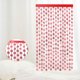 thumbnail image 1 of Nvzi Paquete de 3 serpentinas de copos de nieve de 3,28 x 6,56 pies para decoración de fondo, cortinas de lluvia de un solo color mate para puerta para Navidad,color rojo, 1 of 4