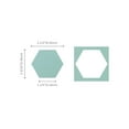 thumbnail image 2 of Bira Craft 2.5 inch Hexagon Shape Lever Action Craft Punch for Paper Crafting Scrapbooking, 2 of 5