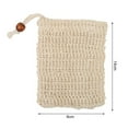 thumbnail image 6 of Naierhg 20Pcs Soap Saver Bag Cotton Linen Bubble Net with Drawstring Free Exfoliating Foaming Drying Shower Soap Holder C, 6 of 8