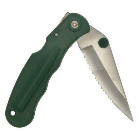 Zenport CSK7008 Folding Pocket Knife, Serrated Blade,