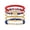 H, variant on Independence Day Multi-layer Beaded Polymer Clay Bracelet for Patriotic Celebration 4th of July Red White and Blue Fashion Jewelry Accessory