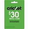 Cricket $30 Refill Card