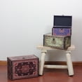thumbnail image 3 of Northlight Set of 3 Oriental-Style Red, Brown and Cream Earth Tones Decorative Wooden Storage Boxes, 3 of 3