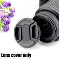 thumbnail image 4 of 55mm Center Pinch Snap Front Lens Cap Cover for Canon Nikon AU Camera T2G1, 4 of 9