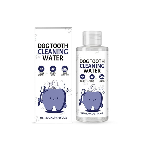 Agua para La Limpieza Dental de Perros (200 Ml) | Solución para El Cuidado Bucal y Aliento Fresco de Mascotas | Elimina El Mal Aliento y Mejora La Salud Bucal | Alivia Las Molestias | Hidrata La Boca