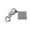 🥝 Silver_Hot#1035, variant on Permanent Match Keychain Lighter - Refillable Alloy Match Core, Windproof Waterproof, Bottle Opener Multitool, Mini Portable Outdoor Camping Gear Black Gold
