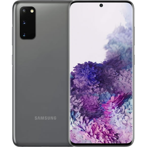 Samsung Galaxy S20 5G - 5G smartphone - RAM 12 GB / Internal Memory 128 GB - microSD slot - OLED display - 6.2" - 3200 x 1440 pixels (120 Hz) - 3x rear cameras 64 MP, 12 MP, 12 MP - front camera 10 MP - Sprint - cosmic gray