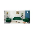 thumbnail image 5 of Meridian Furniture Melody Green Velvet Chair, 5 of 12