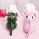 thumbnail image 2 of Ropa para gatos, cachorro, perro, gato, divertido disfraz de dinosaurio, abrigo cálido de invierno para gatos, sudaderas con capucha de lana, suéter, ropa para perros pequeños y gatitos Ns2, 2 of 4
