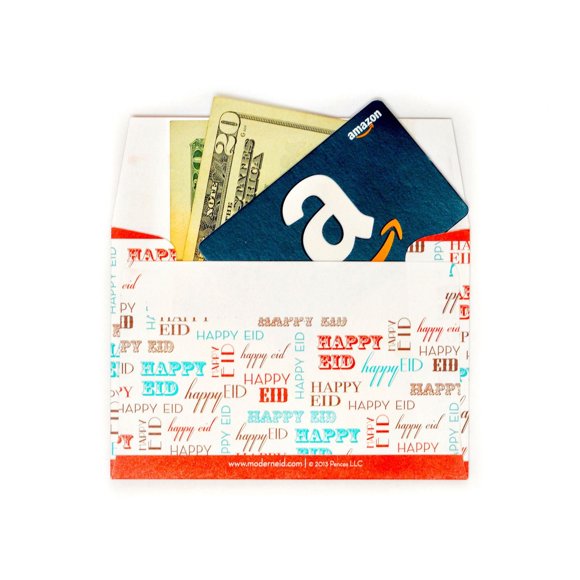 modernEID Happy Eid Gift and Money envelopes