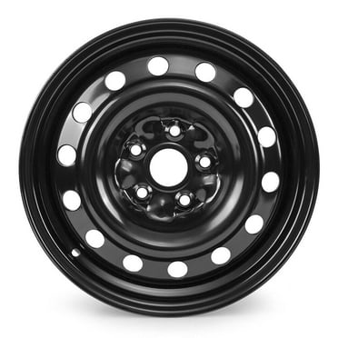 Factory Match 16 X 6.5 inch Black Steel Wheel Rim for Volkswagen Jetta 2005-2018 OEM Replacement