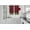 BURGUNDY, variant on 2 PIECES R16 BROWN SOLID COLOR TIER PANELS ROD POCKET WINDOW CURTAIN KITCHEN RESTAURANT BATHROOM NURSERY VALANCE LIGHT FILTERING BLACKOUT SIZE 30" WIDE X 24" LENGTH EACH TIER