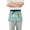 Bear with Hat and Rainbow, variant on Server Apron with 3 Pockets Waterproof Waitress Waist Short Apron for Man Woman Cartoon Birds and Dots 12 Inches