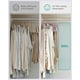 thumbnail image 4 of Perchas para pantalones SONGMICS, paquete de 30 unidades, de terciopelo con clips ajustables, 4 of 7