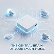 Toyanc Multi-Mode Smart Gateway, Wireless Zigbee 3.0 and Bluetooth Mesh Hub for Internet Home Automation, Compatible with Alexa and Google