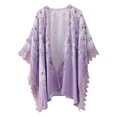thumbnail image 1 of Moda Mujer Causal Cardigan Impresión Blusa Camiseta de Manga Corta Tops de Verano Odeerbi ODB-6, 1 of 7