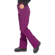 Arctix Women's Sarah Fleece lined Softshell Ski Snow Pant Plum Medium