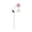 Pink, variant on Beforeyayn Metal Pink Owl in Flower Swing Garden Stake, Romantic Wind Spinner Yard Art, Solar Powered Led Garden Decor with Ladybug, Outdoor Patio Lawn Decoration