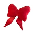 thumbnail image 6 of Bow Shape Throw Pillow Decorative Cushion for Sofa Bed Headboard Living Room Home Decor Gift Idea for Housewarming Birthday(Red), 6 of 6