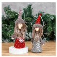 thumbnail image 4 of CHAO Colgante de adorno navideño, colgante creativo para árbol de Navidad, colgante de Rudolph, 2 uds., 4 of 5