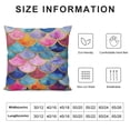 thumbnail image 5 of BANET Decorative Square Throw Pillow Covers Design Sofa Pillow Covers Cushion Cases 20x20in, 5 of 5