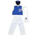 thumbnail image 3 of Mail Carrier Dress-Up Set Complete Postman Role Play Outfit with Satchel Hat Halloween Party 5-10Y, 3 of 8