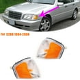 thumbnail image 2 of For C Class W202 C230 C280 1994-2000 Car Front Corner Light Turn Signal Lamp 2028261143 2028261243 Right, 2 of 8