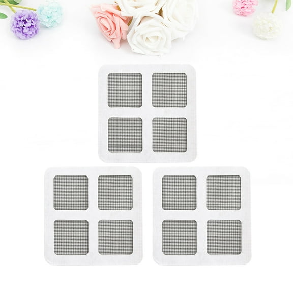 YUYUETIME Window Screen Repair Kit Fix Holes Grey 3Pack Self-Adhesive