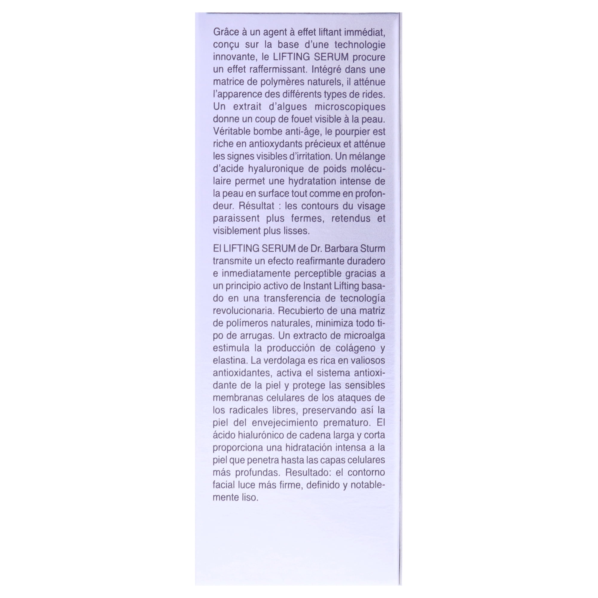 Dr. Barbara Sturm Lifting Serum , 1.01 oz Serum