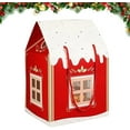 thumbnail image 2 of Christmas Wonderland Cottage Gift Box, 3D Pop Up Christmas House Gift Boxes, Large House Shaped Gift Boxes, Festive Goodie Bags Decorations, 2 of 5