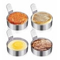 thumbnail image 5 of SynSpiritStore Set of 3 Egg Ring/Pancake/Egg Muffins Benedict with Handle, 5 of 5
