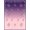 Purple Pink, Pattern 5, variant on ODIKA 8'x10' Washable Area Rug Pastel Grid Design Star Accent Fantasy Theme Decorative for King Size Bedroom Under Bed, Master Suite, Non-Shedding, Easy Care