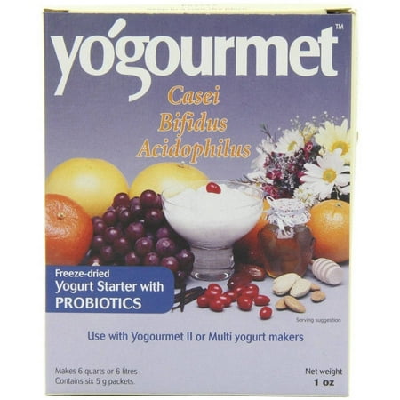 Yogourmet Acidophilus Probiotic Yogourt démarreur, 1 OZ